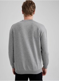 تصویر سویشرت ضروری برند Defacto Essential Sweatshirt