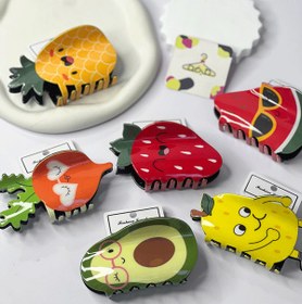 تصویر کلیپس فانتزی طرح میوه 