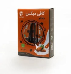 تصویر کافی میکس شیر بادام بسته ده عددی قهوه 10 ساشه 10 گرمی پپتینا کافی میکس شیر بادام