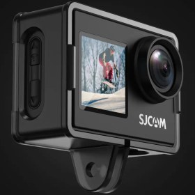 تصویر دوربین اکشن ورزشی SJCAM SJ4000X dual sreen مشکی 