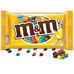 تصویر M&M’s دراژه شکلات و بادام زمینی 45 گرمی ام اند امز 