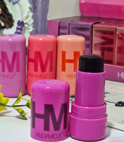 تصویر تینت ژله ای لب و گونه هدی موجی - spritz Huda moji tint