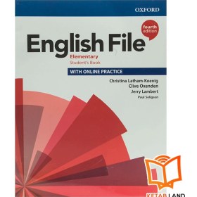 تصویر دانلود کتاب English File Elementary. Student's Book [Fourth&nbsp;ed.] کتاب انگلیسی فایل انگلیسی مقدماتی. کتاب دانش آموز [Fourth&nbsp;ed.]