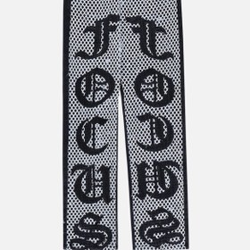 تصویر شلوار جین ترپی YG Patchwork Embroidered Gothic Letters Jeans