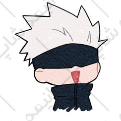 تصویر راگ تافتینگ انیمه طرح گوجو ساتورو 