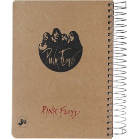 تصویر دفتر طراحی سیمی 110 برگ پیل طرح Pink Floyd کد 2452 