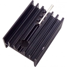 تصویر هیت سینک آلیاژی مشکی 20x14x9mm 