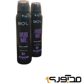 تصویر بسته خوش بویی مردانه بیول مدل Hug Me حجم 150 میلی لیتر مجموعه 6 عددی Biol Men's Body Deodorant Spray, Hug Me, Volume 150 ml, Set of 6