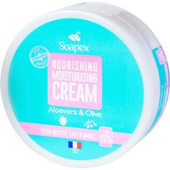 تصویر کرم مرطوب کننده سوپکس حاوی آلوئه‌ورا حجم ۲۲۰ میل 