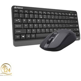 تصویر کیبورد و ماوس بی سیم ای فورتک مدل FSTYLER FG1112 A4TECH FSTYLER FG1112 Wireless Keyboard and Mouse