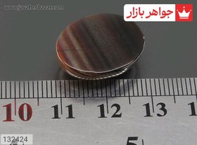 تصویر نگین عقیق باباقوری کد 132424 