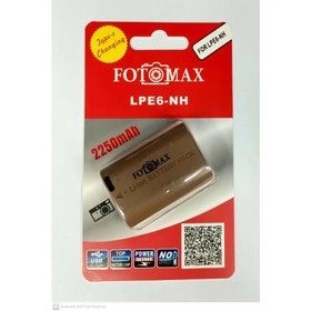 تصویر باتری دوربین فوتومکس usb e6nh battery fotomax usb e6nh