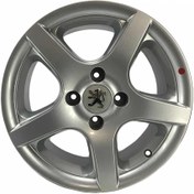 تصویر رینگ اسپرت پژو سایز ۱۵ اینچ مدل ۵ پر 