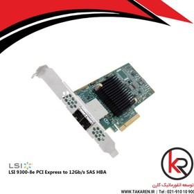 تصویر کارت HBA مدل LSI 9300-8e PCI Express to 12Gb/s SAS 