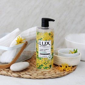 تصویر شامپو بدن لوکس Lux Ylang Ylang & Neroli Oil با رایحه یلانگ یلانگ و بهارنارنج 750 میل 