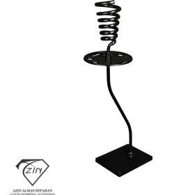 تصویر پایه سشوار مورب آذین 