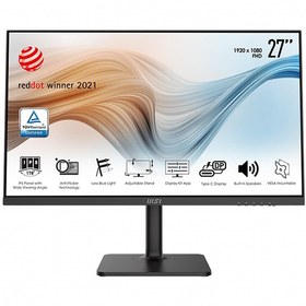 تصویر مانیتور ام اس آی 27 اینچ مدل Modern MD271P MSI Modern MD271PW 27 Inch Full HD Monitor