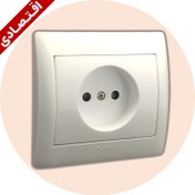 تصویر پریز برق محافظ‌ دار | مدل آریا دلند Socket-Outlet With Child Protection