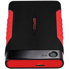 تصویر هارد اکسترنال سیلیکون پاور مدل Armor A15 ظرفیت 2 ترابایت Silicon Power Armor A15 External Hard Drive - 2TB