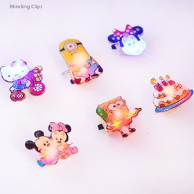 تصویر سنجاق سینه چشمک زن 