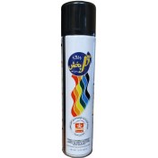 تصویر اسپری رنگ مشکی براق گل پخش 