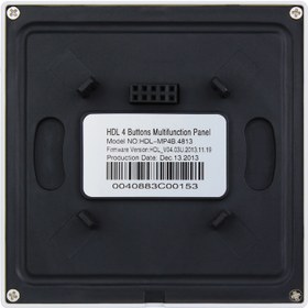 تصویر کلید KNX هوشمند لمسی HDL iFlex Series 4 Buttons Smart Panel EU 