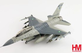 تصویر ماکت جنگنده اف 16 فالکن نیروی هوایی پاکستان | Hobby Master 1:72 F-16BM Fighting Falcon Pakistan Air Force “Su-30 Killer” 