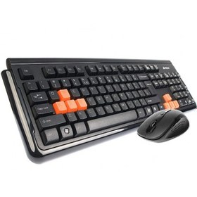 تصویر A4TECH Wireless Gaming Keyboard and Mouse G1000A 