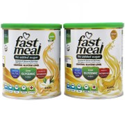 تصویر فست میل بدون شکر وانیلی اسمارت نوتریشن Fast Meal No2 Added Sugar Smart Nutrition Powder 400g-1