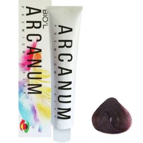 تصویر رنگ مو آرکانوم سری بیول بادمجانی – شماره 5.22 (بادمجانی تیره) حجم 120 میل Arcanum Purple Hair Color 120 ml - No.5.22 (Dark Purple )