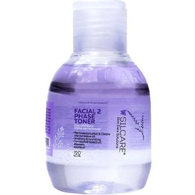 تصویر پاک کننده آرایش دوفاز سیلکر مخصوص چشم و صورت Face & Eyes Facial Two Phase Toner Make Up Remover