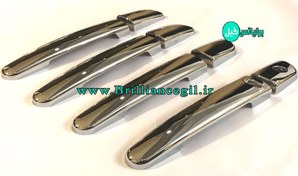 تصویر قاب کروم روی دستگیره برلیانس H330 اتومات 