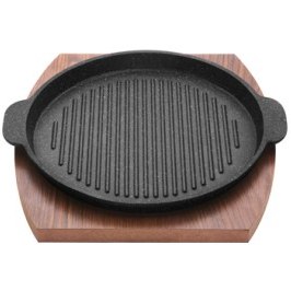تصویر تابه گریل چدن دو طرفه نالینو مدل لورنز Lorenz ا Fahita Nalino grill cast iron pan with twin outsole Fahita Nalino grill cast iron pan with twin outsole