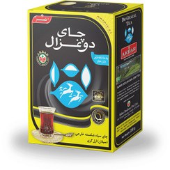 تصویر چای سیاه شکسته سیلان دو غزال - 250 گرم 