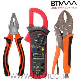 تصویر Clamp Meter, Locking plier, Pliers set 