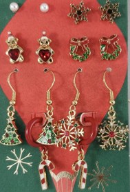 تصویر پک گوشواره کریسمس 