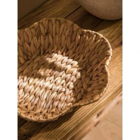 تصویر ست ۳ عددی سبد حصیری بامبو 