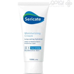 تصویر کرم مرطوب کننده صورت و بدن سری کیت مناسب پوست خشک و حساس SERICATE MOISTURIZING CREAM FOR FACE & BODY 100ML