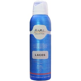 تصویر اسپری خوشبو کننده بدن مردانه آنیکا مدل LAGOS حجم 200 میلی لیتر Anika spray lacos