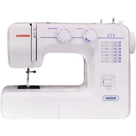 تصویر چرخ خیاطی ژانومه مدل 4000 ا Janome sewing machine model 4000 Janome sewing machine model 4000