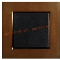 تصویر کلید کولر دلند آسا طلایی میانی مشکی Deland key and socket Asa model middle gold black
