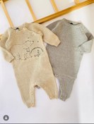 تصویر سرهمی بافت - ۶ ماه / طوسی 