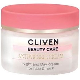 تصویر کرم ضد چروک روز و شب کلیون CLIVEN BEAUTY CARE ANTIWRINKLE CREAM 50 ML