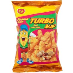 تصویر اسنک بادام زمینی توربو لینا 30 گرم 
