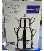 تصویر سماور برقی کرکماز Nosta Mega A334 ظرفیت 4 لیتر اصل ترکیه 