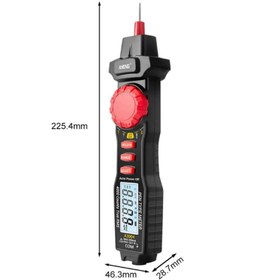تصویر مولتی متر اتو رنج قلمی ANENG مدل A3004 