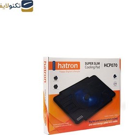 تصویر پایه خنک کننده لپ تاپ هترون مدل HCP070 Hatron HCP070 CoolPad