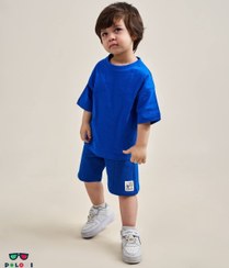 تصویر تیشرت بیسیک تک رنگ پولونی 