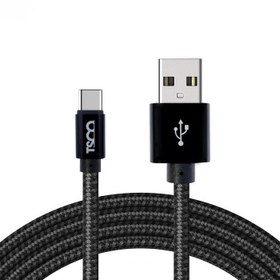 تصویر کابل تبدیل USB به USB-C تسکو ( TSCO ) مدل TCC 182 طول 1 متر 