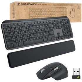 تصویر کیبورد لاجیتک مدل DESKTOP MX KEYS COMBO GEN 2 